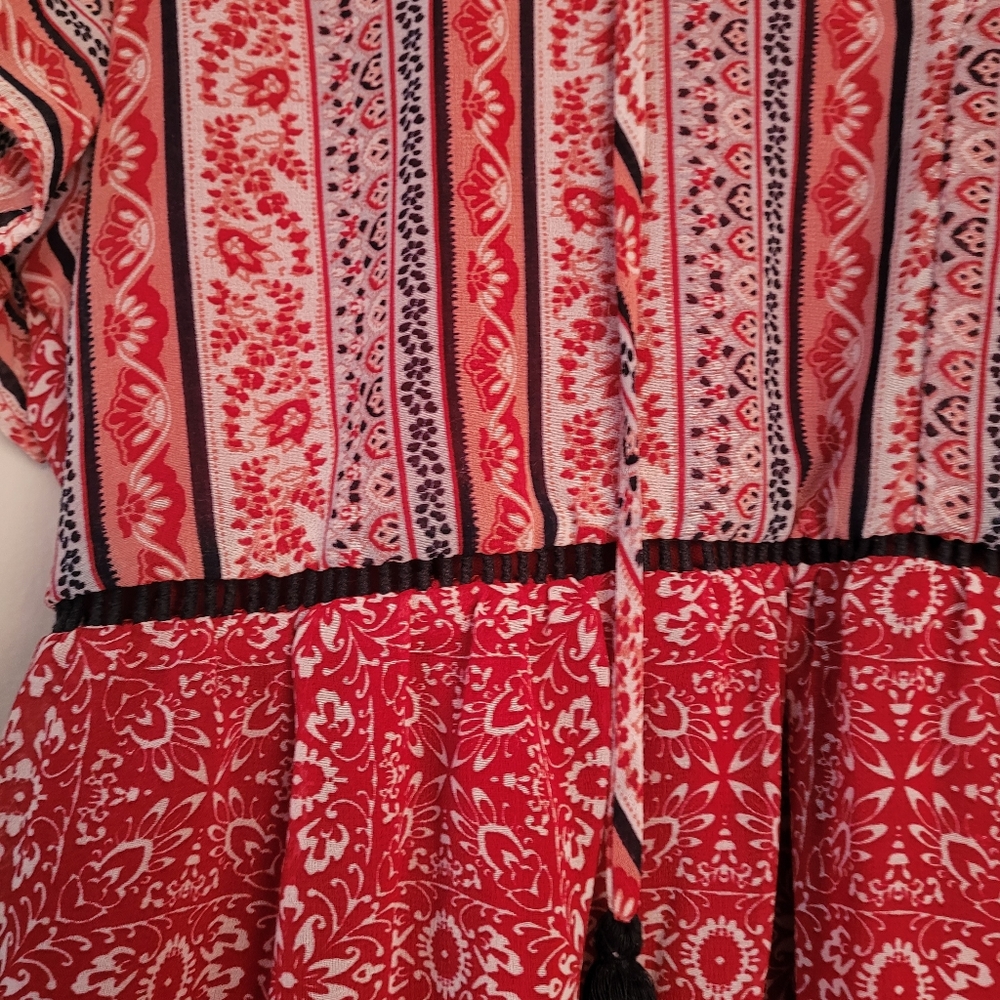 Aztec Floral Dress - Picture 2 of 4